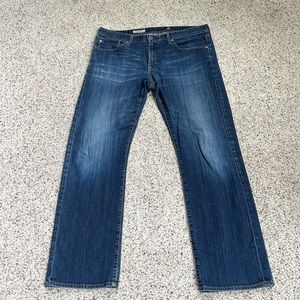 Men’s Adriano Goldschmeid straight legs denim pants size 36x32